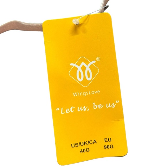 WINGSLOVE light pink underwire push up convertible bra size 40G NWT - Picture 7 of 13